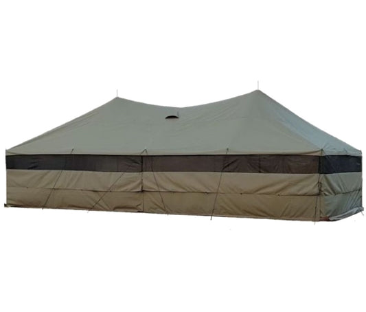 Army Tent 5 x 10m (sleeps 16 -20)