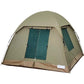 FALKSON Adventurer 3 | 2 person tent | 2.1x2.1m Bow tent | All weather canvas camping tent